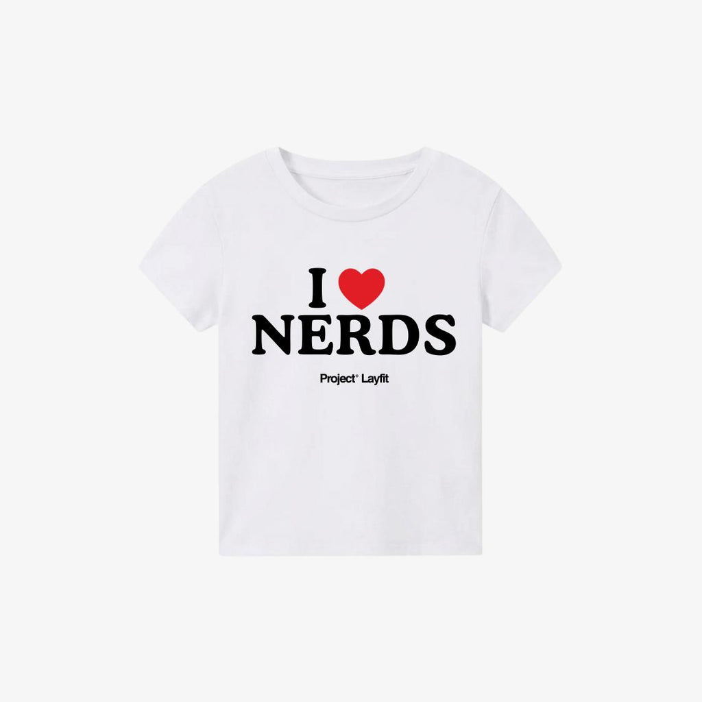Nerd Top White