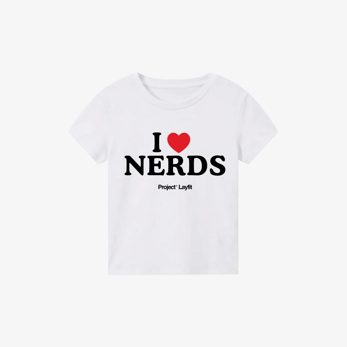 Nerd Top White