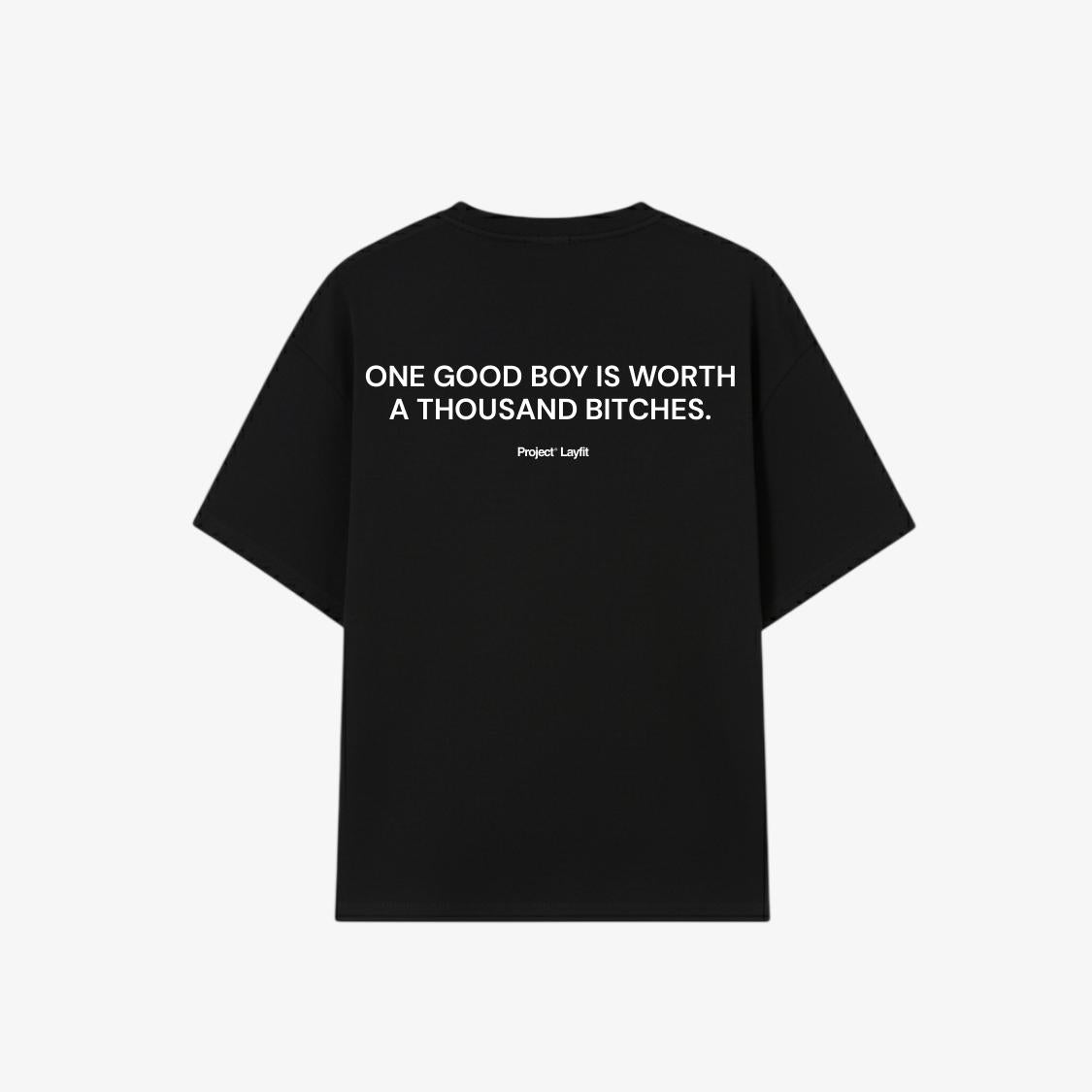 Good Boy Tee Black
