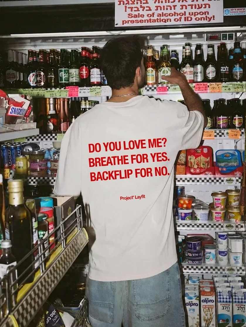 Yes or No Tee White