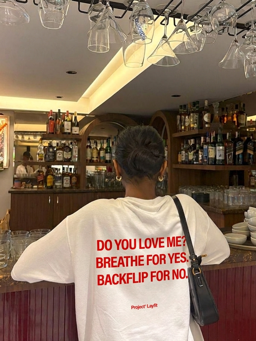 Yes or No Tee White
